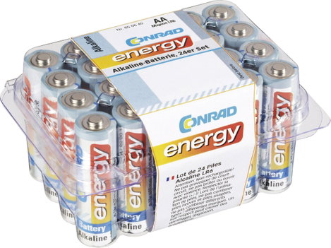 Elemvizsgáló készülék MS-229 LCD + Conrad Energy alkáli ceruzaelem készlet, 24 db, Voltcraft 6. kép