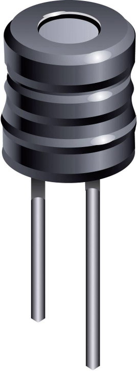 Fojtótekercs, radiális, RM 5 mm 100 µH 0,280 Ω 1 A Bourns RLB0914-101KL