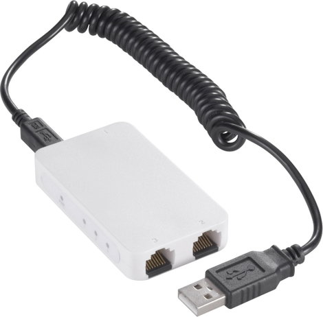 Hálózati switch, RJ45 USB tápellátással 3 port 100 Mbit/s, Renkforce RF-4288686 2. kép