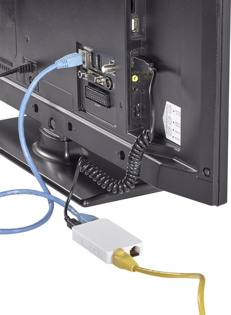 Hálózati switch, RJ45 USB tápellátással 3 port 100 Mbit/s, Renkforce RF-4288686 7. kép