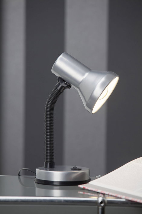 Asztali lámpa Energiatakarékos lámpa, Izzólámpa E27 40 W Brilliant Junior Titán 3. kép
