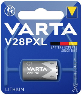 V28PXL alkáli elem, fotóelem, 6V 170 mAh, Varta Professional V28PXL