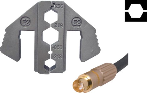 Krimpelő betét koax csatlakozókhoz RG59, RG58, RG62, RG6 TOOLCRAFT 1423398 2. kép