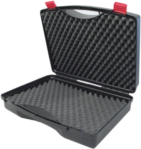 Műszerkoffer, szerszámtáska méret 235 x 185 x 48 mm, fekete Viso Tekno 2. kép