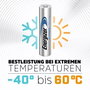 Mikroelem AAA, lítium, 1,5V 1250 mAh, 2 db, Energizer Hi Energy LR03, AAA, LR3, AM4M8A, AM4, S 6. bélyegkép