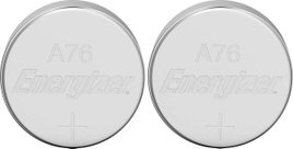 LR44 gombelem, alkáli mangán, 1,5V, 150 mAh, 2 db, Energizer AG13, V13GA, G13A, 13GA, PX76A, PX675A,