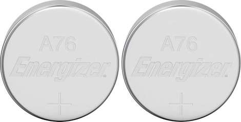 LR44 gombelem, alkáli mangán, 1,5V, 150 mAh, 2 db, Energizer AG13, V13GA, G13A, 13GA, PX76A, PX675A,
