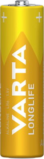 Ceruzaelem AA, alkáli mangán, 1,5V, 4 db, Varta Longlife LR06, AA, LR6, AAB4E, AM3, 815, E91, LR6N 2. bélyegkép