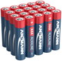 Mikroelem AAA, alkáli mangán, 1,5V, 20 db, Ansmann Red-Line LR03, AAA, LR3, AM4M8A, AM4, S 3. bélyegkép