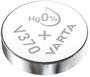 370 gombelem, ezüstoxid, 1,55V, 30 mAh, Varta SR920W, SR69, SR921, V370, D370, 620, Z, 280‑51, SB‑BN 2. bélyegkép