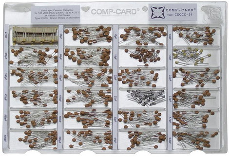 NOVA by Linecard COCCC-31 Kerámia kondenzátor készlet SMD 100 V 1 készlet 2. kép