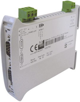 Gateway Profibus RS-232, RS-485 24 V/DC Wachendorff HD67561