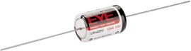 1/2 A lítium elem, forrasztható, 3,6V 1200 mAh, forrfüles, 14,5 x 25,2 mm, EVE ER14250AX