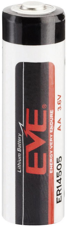 AA lítium ceruzaelem, 3,6V 2600 mAh, 14,5 x 50,5 mm, EVE ER14505V