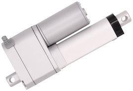 Lineáris DC motor 12 V/DC tengelyhossz 50 mm 250 N Drive-System Europe DSZY1-12-10-050-POT-IP65