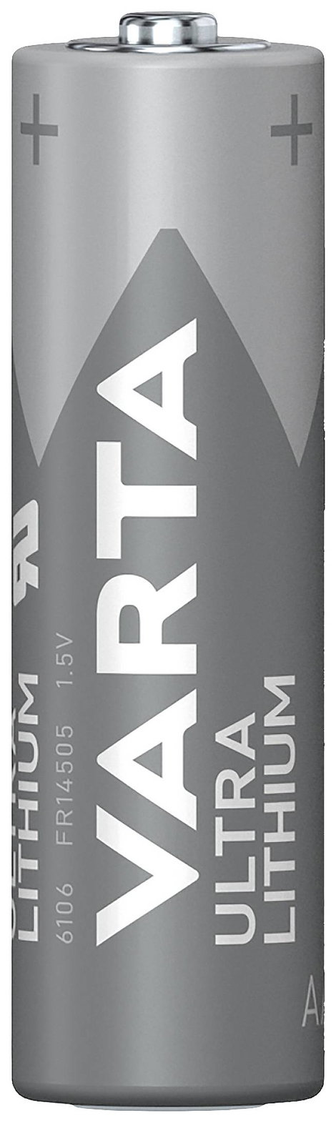 Ceruzaelem készlet, AA, lítium, 1,5V 2900 mAh, 4 db, Varta Professional LR06, AA, LR6, AAB4E, AM3, 8