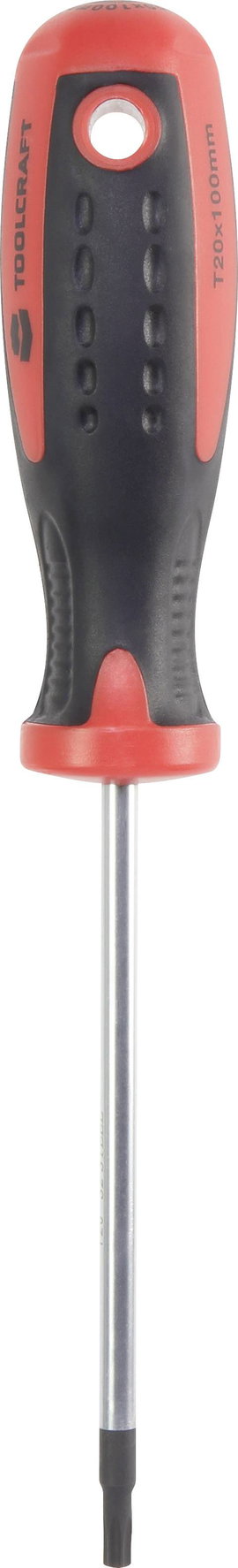 Torx csavarhúzó Méret T 20 Penge hossz: 100 mm TOOLCRAFT