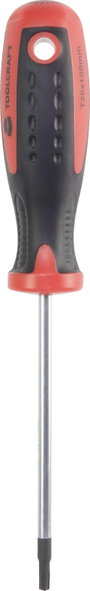 Torx csavarhúzó Méret T 20 Penge hossz: 100 mm TOOLCRAFT bélyegkép