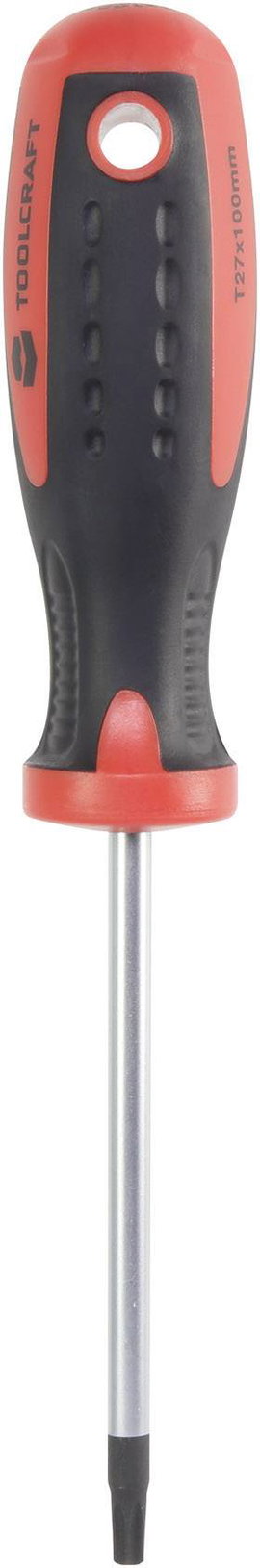Torx csavarhúzó Méret T 27 Penge hossz: 100 mm TOOLCRAFT