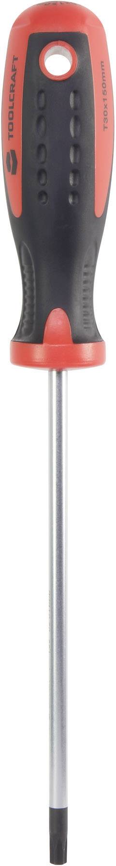 Torx csavarhúzó Méret T 30 Penge hossz: 150 mm TOOLCRAFT
