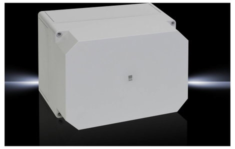 Installációs műszerdoboz 254 x 180 x 165 mm, polikarbonát, szürke (RAL 7035), Rittal PK 9522.000