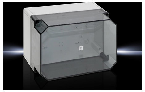 Installációs műszerdoboz 254 x 180 x 165 mm, polikarbonát, szürke (RAL 7035), Rittal PK 9522.100