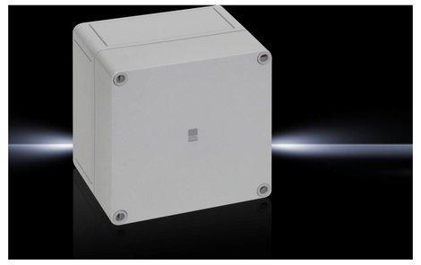 Installációs műszerdoboz 130 x 130 x 99 mm, polikarbonát, szürke (RAL 7035), Rittal PC 9511.000 4 db