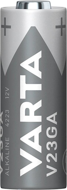 23A alkáli elem, távirányító elem, 12V 50 mAh, Varta Professional A23, E23A, V23A, V23PX, V23GA, L10
