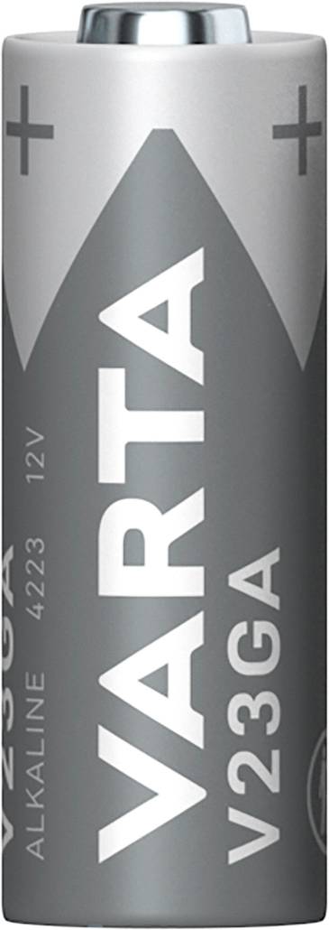 23A alkáli elem, távirányító elem, 12V 50 mAh, Varta Professional A23, E23A, V23A, V23PX, V23GA, L10