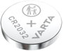 CR2032 lítium gombelem, 3 V, 230 mA, Varta BR2032, DL2032, ECR2032, KCR2032, KL2032, KECR2032, LM203 2. bélyegkép