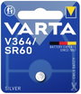364 gombelem, ezüstoxid, 1,55V, 20 mAh, Varta SR621SW, SR60, SR621, V364, D364, 602, T, 280-34, SB-A 2. bélyegkép