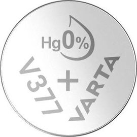 377 gombelem, ezüstoxid, 1,55V, 24 mAh, Varta SR626SW, SR66, SR626, V377, D377, 606, BA, 280-39, SB-