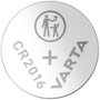 CR2016 lítium gombelem, 3 V, 90 mA, Varta BR2016, DL2016, ECR2016, KCR2016, KL2016, KECR2016, LM2016 bélyegkép