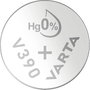390 gombelem, ezüstoxid, 1,55V, 80 mAh, Varta SR1130SW, SR54, SR1130, V390, D390, 603, 280‑24, SB‑AU bélyegkép