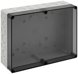 Installációs műszerdoboz 254 x 361 x 111 mm, polikarbonát, fényes szürke, Spelsberg TK PC 3625-11-TM