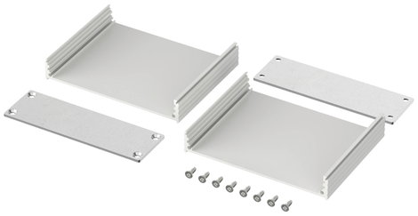 Profil doboz 105 x 32 x 80 mm, alu (eloxált), Bopla FILOTEC F 1032-80 2. kép