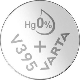 395 gombelem, ezüstoxid, 1,55V, 42 mAh, Varta SR927SW, SR57, SR927, SR926, V395, D395, 610, LA, 280-