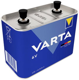 4R25-2 alkáli elem, lámpaelem, 6V 33000 mAh, fém ház, Varta High Energy MN918, PC918, 4LR25‑24, 4R25