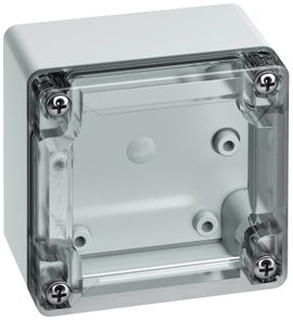 Installációs műszerdoboz 84 x 82 x 55 mm, ABS, szürke (RAL 7035), Spelsberg TG ABS 88-6-to