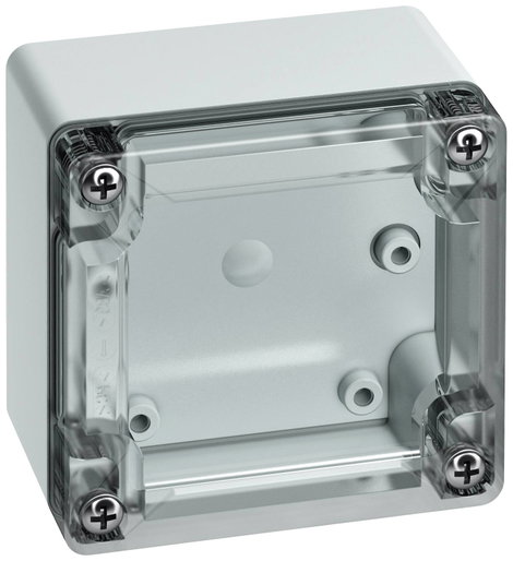 Installációs műszerdoboz 84 x 82 x 55 mm, ABS, szürke (RAL 7035), Spelsberg TG ABS 88-6-to