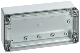 Installációs műszerdoboz 162 x 82 x 55 mm, ABS, szürke (RAL 7035), Spelsberg TG ABS 1608-6-to