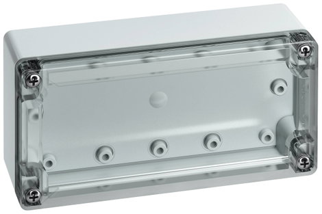 Installációs műszerdoboz 162 x 82 x 55 mm, ABS, szürke (RAL 7035), Spelsberg TG ABS 1608-6-to