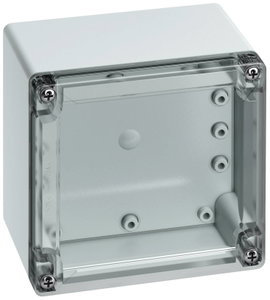 Installációs műszerdoboz 124 x 122 x 85 mm, ABS, szürke (RAL 7035), Spelsberg TG ABS 1212-9-to
