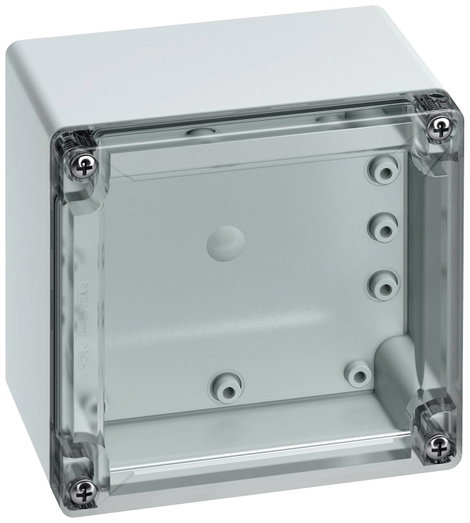 Installációs műszerdoboz 124 x 122 x 85 mm, ABS, szürke (RAL 7035), Spelsberg TG ABS 1212-9-to
