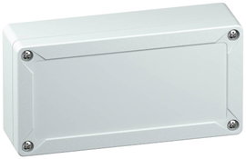 Installációs műszerdoboz 162 x 82 x 55 mm, polikarbonát, szürke (RAL 7035), Spelsberg TG PC 1608-6-o