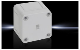 Installációs műszerdoboz 65 x 65 x 57 mm, polikarbonát, szürke (RAL 7035), Rittal PK 9500.000