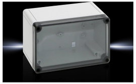 Installációs műszerdoboz 180 x 110 x 90 mm, polikarbonát, szürke (RAL 7035), Rittal PK 9514.100
