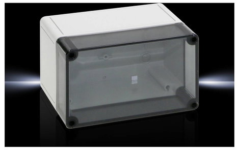 Installációs műszerdoboz 180 x 110 x 111 mm, polikarbonát, szürke (RAL 7035), Rittal PK 9515.100