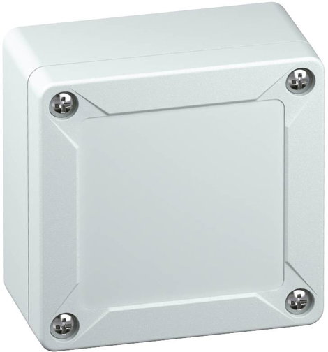 Installációs műszerdoboz 84 x 82 x 55 mm, ABS, szürke (RAL 7035), Spelsberg TG ABS 88-6-o