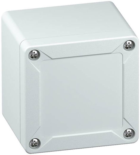 Installációs műszerdoboz 84 x 82 x 85 mm, polikarbonát, szürke (RAL 7035), Spelsberg TG PC 88-9-o